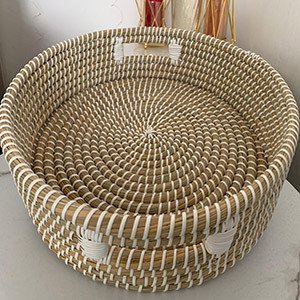 Seagrass  Round Basket